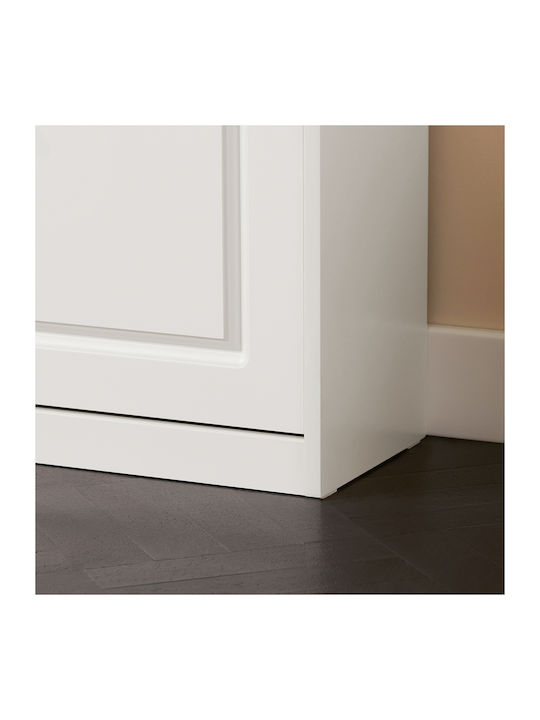 Mobilier de Intrare cu Bancă Alb 75x24x51cm