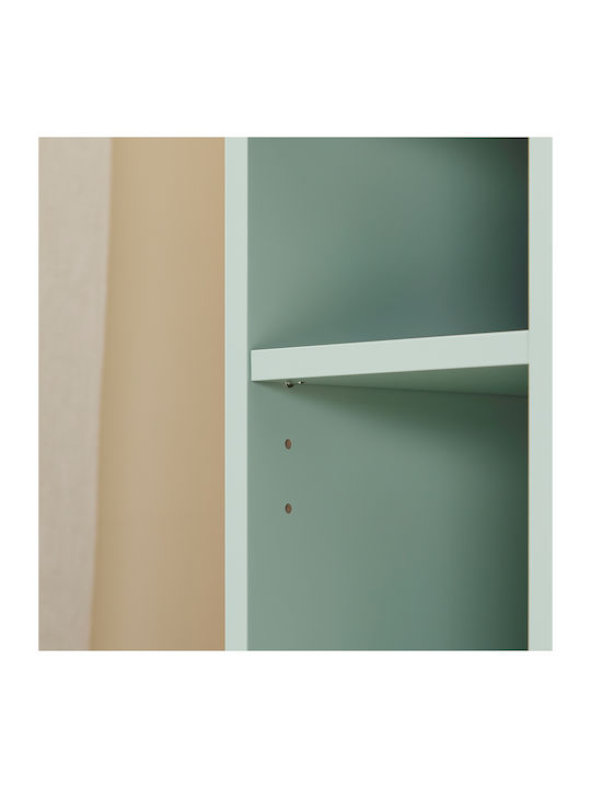 Комод Дървен Зелен 20x35x61см