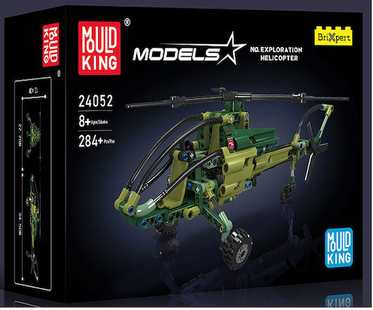 Mould King Τουβλάκια Exploration Helicopter για 8+ Ετών 284τμχ