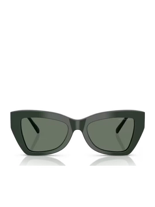 Michael Kors Montecito Women's Sunglasses with Green Plastic Frame and Green Lens MK2205 40063H