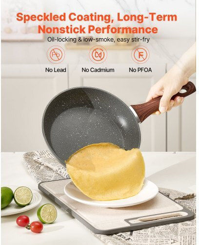 Vevor Aluminum Pans Set with Non-stick Coating 3pcs