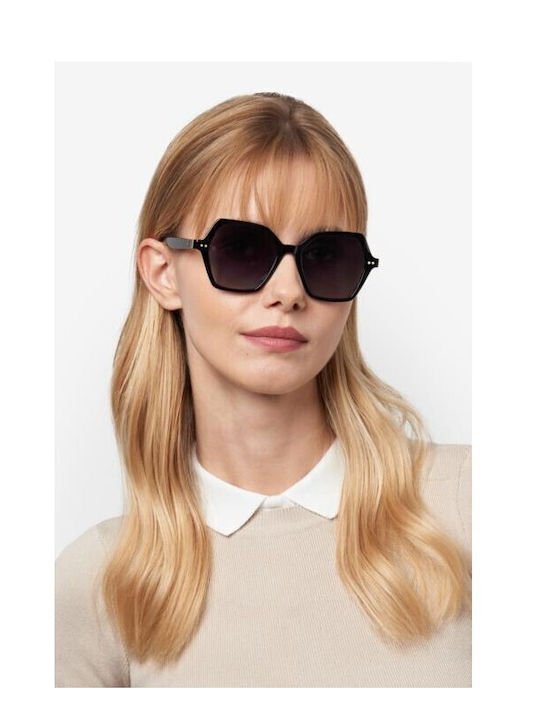 Tommy Hilfiger Feminini Ochelari de soare cu Maro Tortoise Cadru și Maro Lentilă