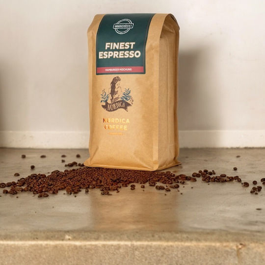Nordica Coffee Cafea Espresso Brazilia Ciocolată Boabe 1kg