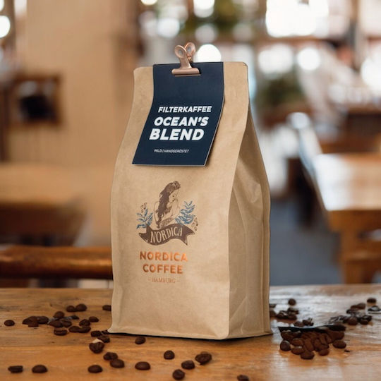 Nordica Coffee Филтърно Кафе Шоколад на Зърна 500гр