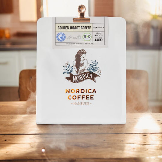 Nordica Coffee Filterkaffee Honduras Schokolade Gemahlen 500gr