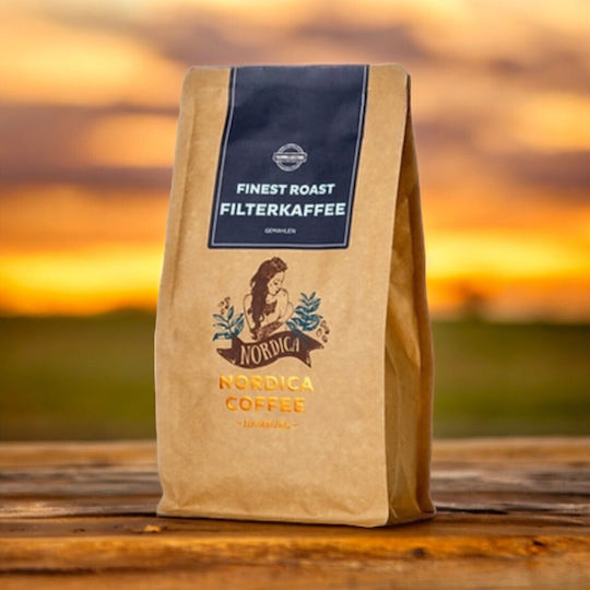 Nordica Coffee Espresso Kaffee Brasilien Gemahlen 500gr