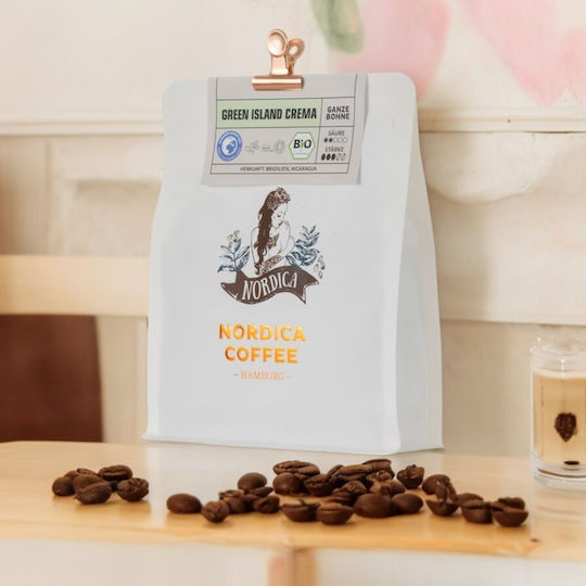 Nordica Coffee Espresso Coffee Brazil Whole Beans 500gr