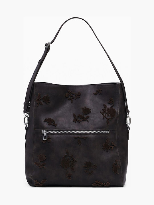 Desigual Geantă de damă De mână Maro 25WAXPBA-6009 | Skroutz Romania