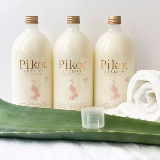 Pikoc Liquid Detergent for Sensitive, Coloreds & Whites Clothes 1lt (30 Measuring Cups)