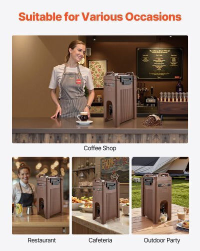 Vevor Heating Buffet Machine 42.5x25.7x65.5cm