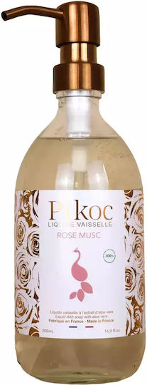 Dishwashing Detergent Pikoc Rose Musk 500 Ml