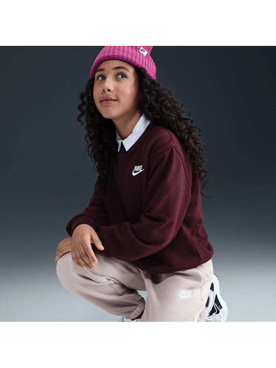Kids Sweatpants Fuchsia Sportswear Club