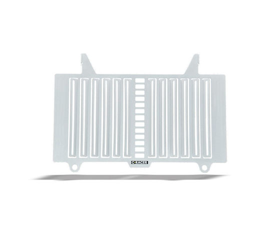 C-Racer Motorcycle Radiator Protector Suzuki V-Strom 800 Silver