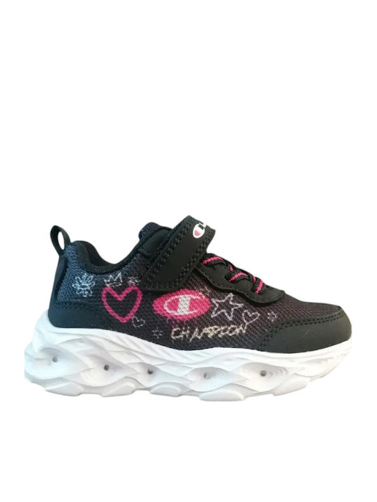 Kids Sneakers with Scratch & Lights White