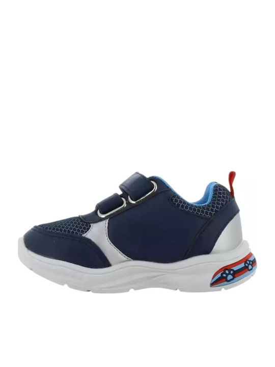 Paw Patrol Kinder Sneakers Anatomisch mit Klettverschluss & Lichtern Schwarz