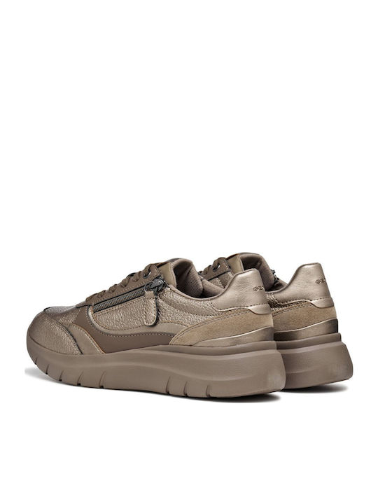 Geox Plummery Turnschuhe Taupe / Sand