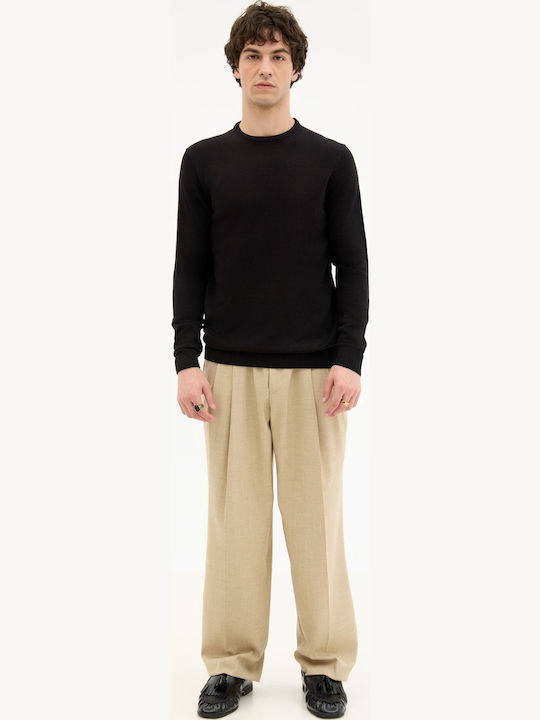 Pantaloni Elastic Beige