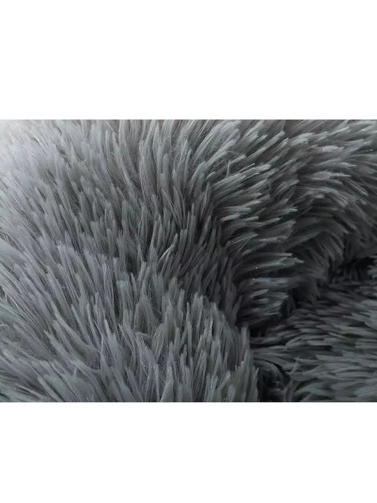 Fluffy Pat pentru câini Căsuță Gri 100x100cm.