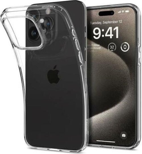 Spigen Liquid Crystal Back Cover Πλαστικό Διάφανο (iPhone 15 Pro Max)
