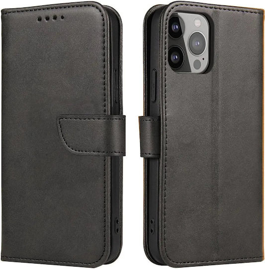 Premium Magnet Wallet Synthetic Leather Black (TCL 20 SE)