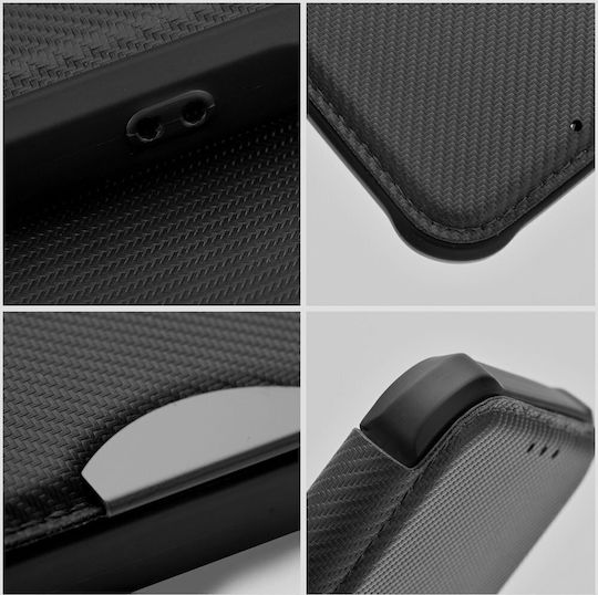 Book Piele artificială Negru (Samsung A25 5G)