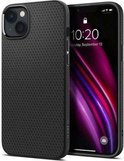 Spigen Liquid Air Back Cover Silicon Negru (iPhone 15 Plus)