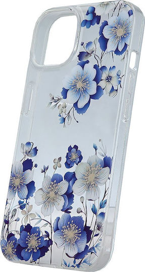 Floral Back Cover Σιλικόνης Διάφανο (Galaxy A15)