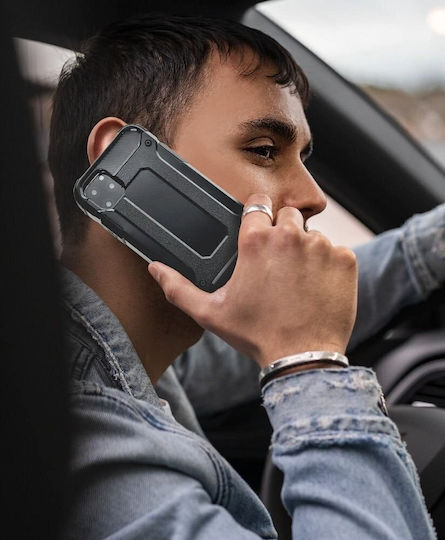 Forcell Armor Back Cover Πλαστικό Μαύρο (iPhone 6/6s)