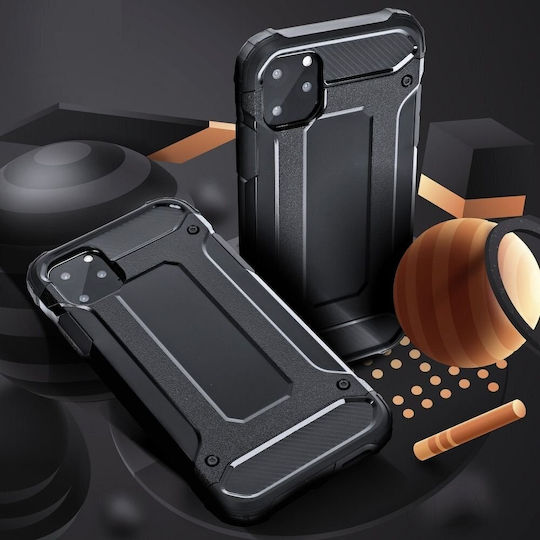 Forcell Armor Back Cover Πλαστικό Μαύρο (iPhone 6/6s)