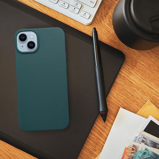 MATT Back Cover Silicone Green (Galaxy A14)