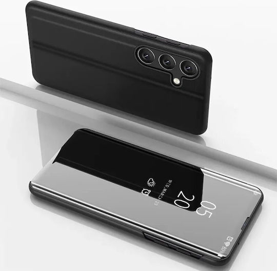 Powertech Book Plastic Negru (Galaxy A54)