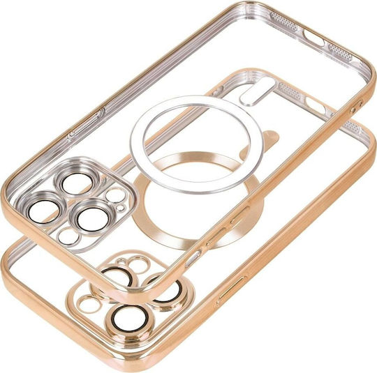 Electro Mag Cover Back Cover Σιλικόνης Χρυσό (iPhone 11 Pro Max)