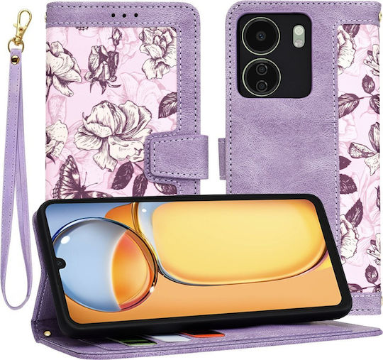 Techsuit Back Cover Σιλικόνης Μωβ (Xiaomi Redmi 13C, Poco M6, C65)