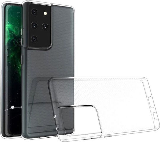 Ultra Slim 0.5mm Back Cover Σιλικόνης 0.5mm Διάφανο (Galaxy S21 Ultra 5G)
