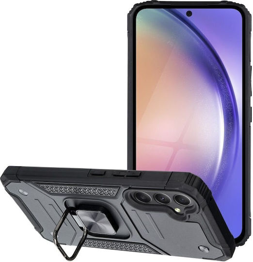 Nitro Back Cover Σιλικόνης Μαύρο (Galaxy A54)