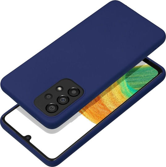 Forcell Soft Back Cover Silicone Dark Blue (Galaxy A33 5G)