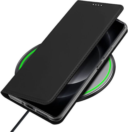Dux Ducis Skin Pro Series Buchen Sie Synthetisches Leder / Silikon / Kunststoff Schwarz (Xiaomi 14 Ultra)