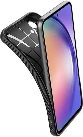 Spigen Liquid Air Umschlag Rückseite Silikon Matte Black (Galaxy A54)