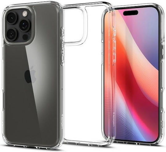 Spigen Ultra Hybrid Umschlag Rückseite Kunststoff 2mm Transparent (iPhone 17 Pro Max / iPhone 17 Pro / iPhone 16 Pro Max)