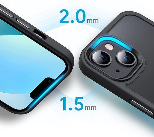 Tech-Protect Magmat MagSafe Back Cover Πλαστικό / Σιλικόνης 2mm Matte Black (iPhone 11 Pro)