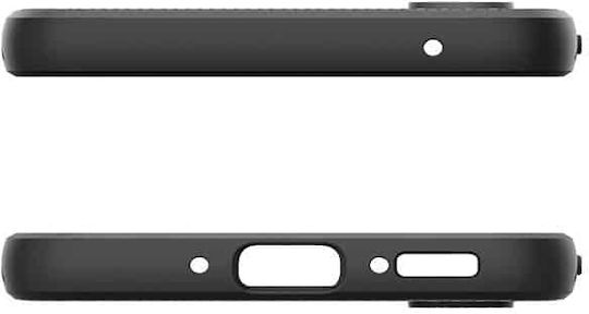 Spigen Liquid Air Umschlag Rückseite Silikon Matte Black (Galaxy A54)