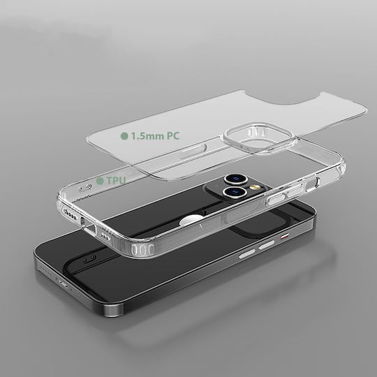 Tech-Protect Flexair Hybrid Umschlag Rückseite Silikon 1.5mm Transparent (iPhone 11)