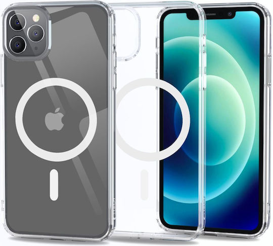 Tech-Protect Magmat MagSafe Back Cover Πλαστικό / Σιλικόνης 2mm Διάφανο (iPhone 11 Pro)