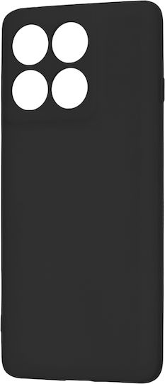 Techsuit Umschlag Rückseite Silikon Schwarz (Motorola Edge 60 Pro - Techsuit)