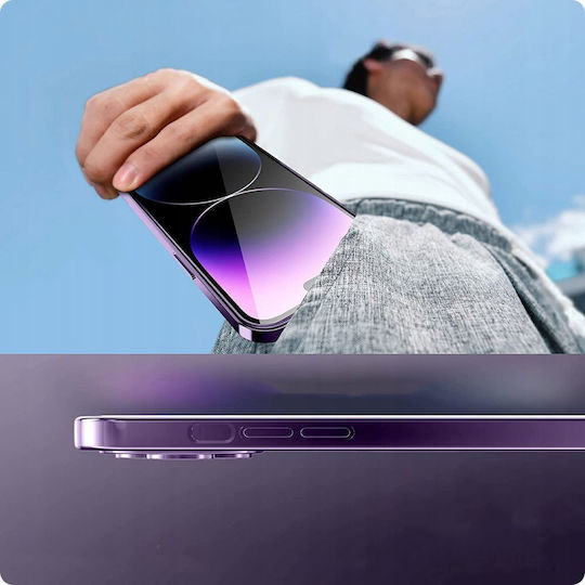Tech-Protect Magshine Back Cover Σιλικόνης Μωβ (iPhone 14 Pro)