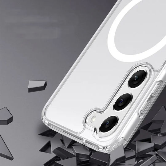 Techsuit MagSafe Pro Umschlag Rückseite Silikon Schwarz (Galaxy S22 5G)
