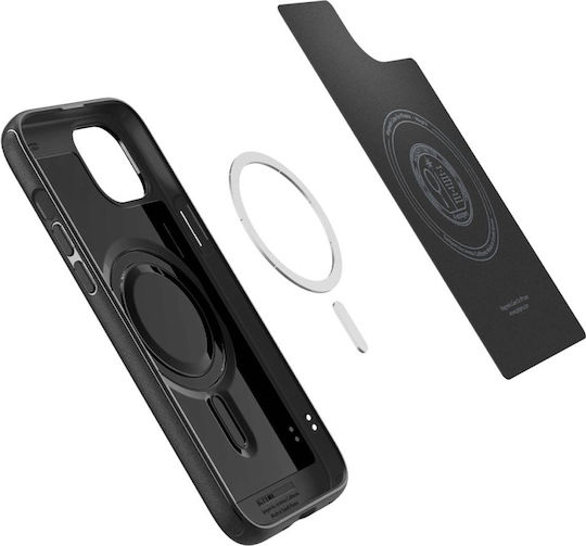 Spigen Mag Armor MagFit Back Cover Σιλικόνης Μαύρο (iPhone 15 Plus)