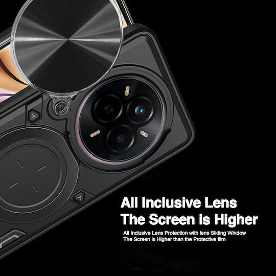 Techsuit Back Cover Μαύρο (Realme 14 Pro+)