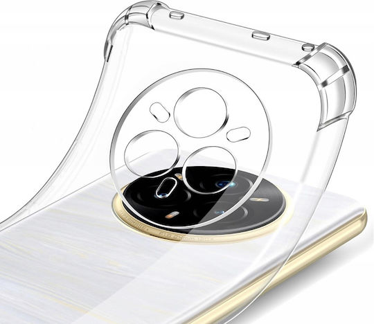 Techsuit Задна корица Силикон Прозрачен (Realme 14 Pro+)