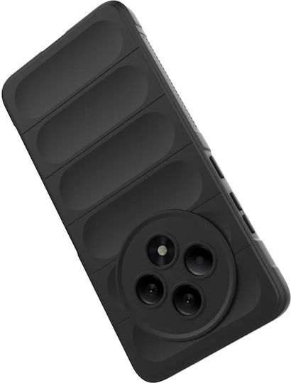 Techsuit Shield Back Cover Σιλικόνης Μαύρο (Oppo Reno12 F 4G - Techsuit)